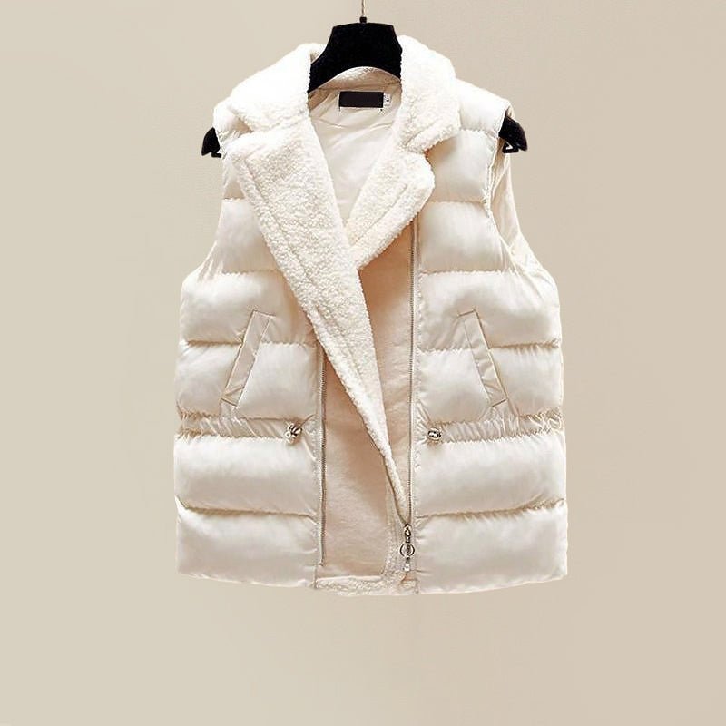 3 - Piece Set with Sweater, Pants and Puffer Vest for Women - Clarkandmorris