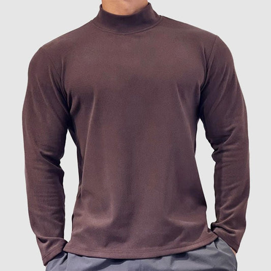 Casual Half Turtleneck Sweatshirt for Men - Clarkandmorris