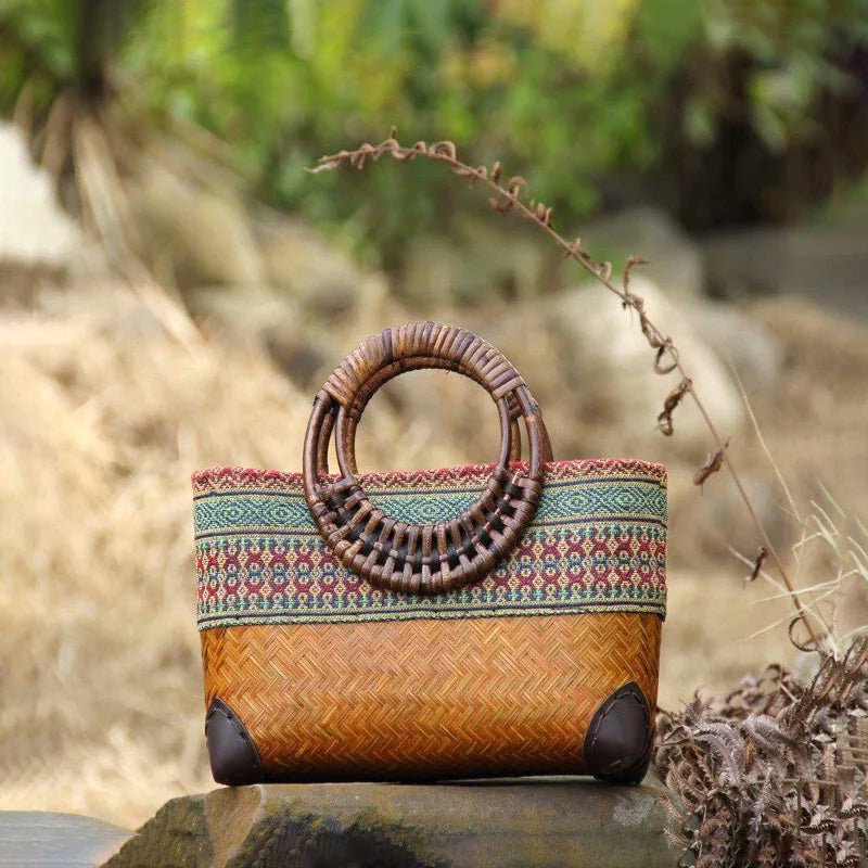 Emma Fox Boho Woven Bag - Clarkandmorris