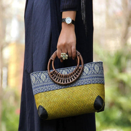Emma Fox Boho Woven Bag - Clarkandmorris
