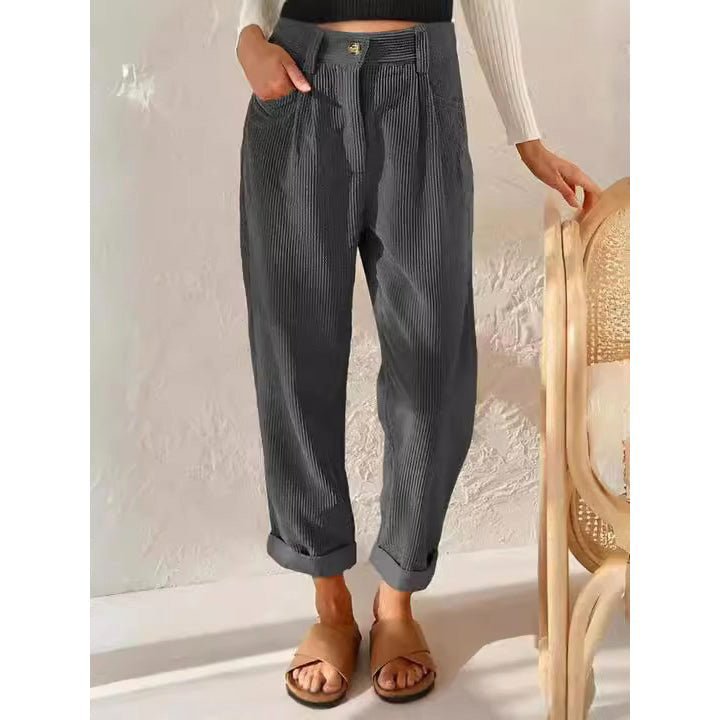 Emma Fox Breeze Corduroy Pants - Clarkandmorris