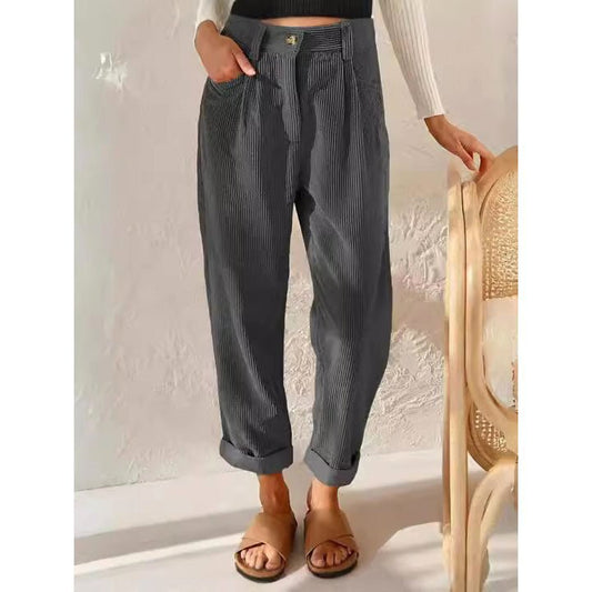 Emma Fox Breeze Corduroy Pants - Clarkandmorris