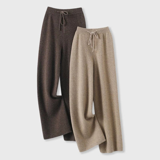 Emma Fox Cashmere Wide - Leg Pants - Clarkandmorris