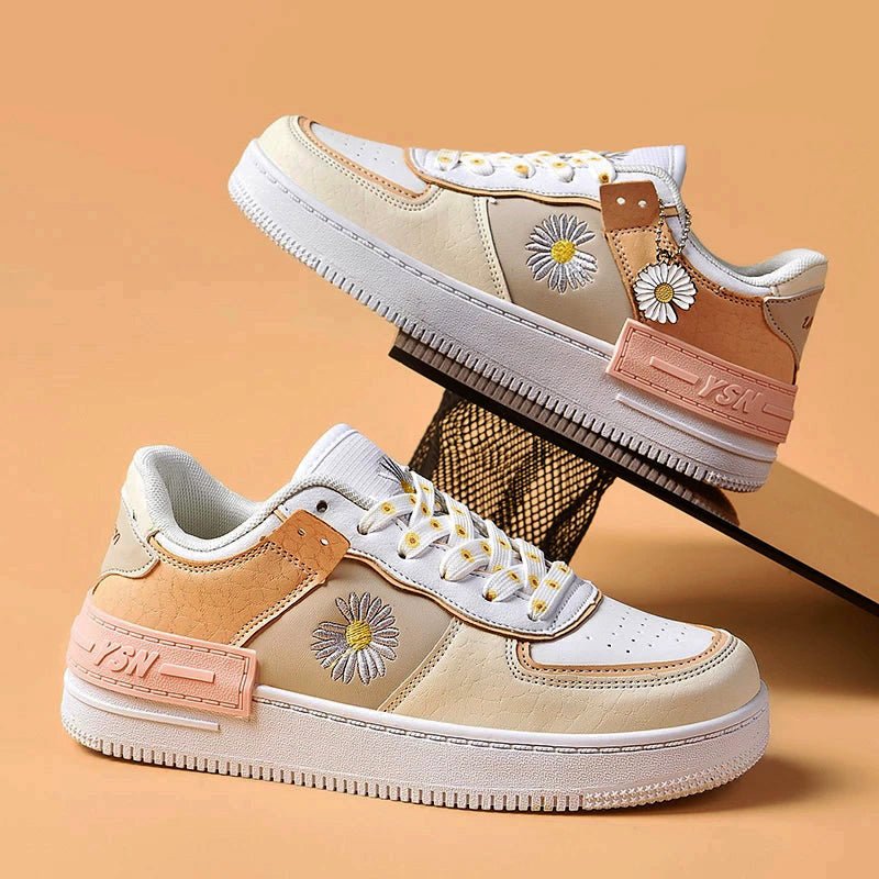 Emma Fox Floral Sneakers - Clarkandmorris