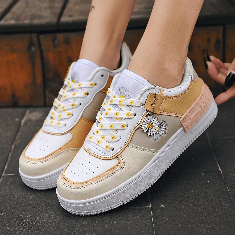 Emma Fox Floral Sneakers - Clarkandmorris