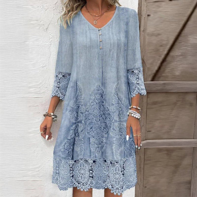 Emma Fox Lace Dress - Clarkandmorris