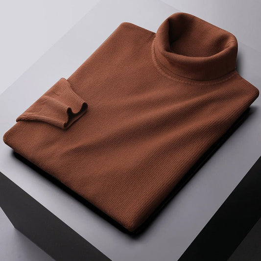 Fine - Knit Turtleneck Sweater for Men - Clarkandmorris