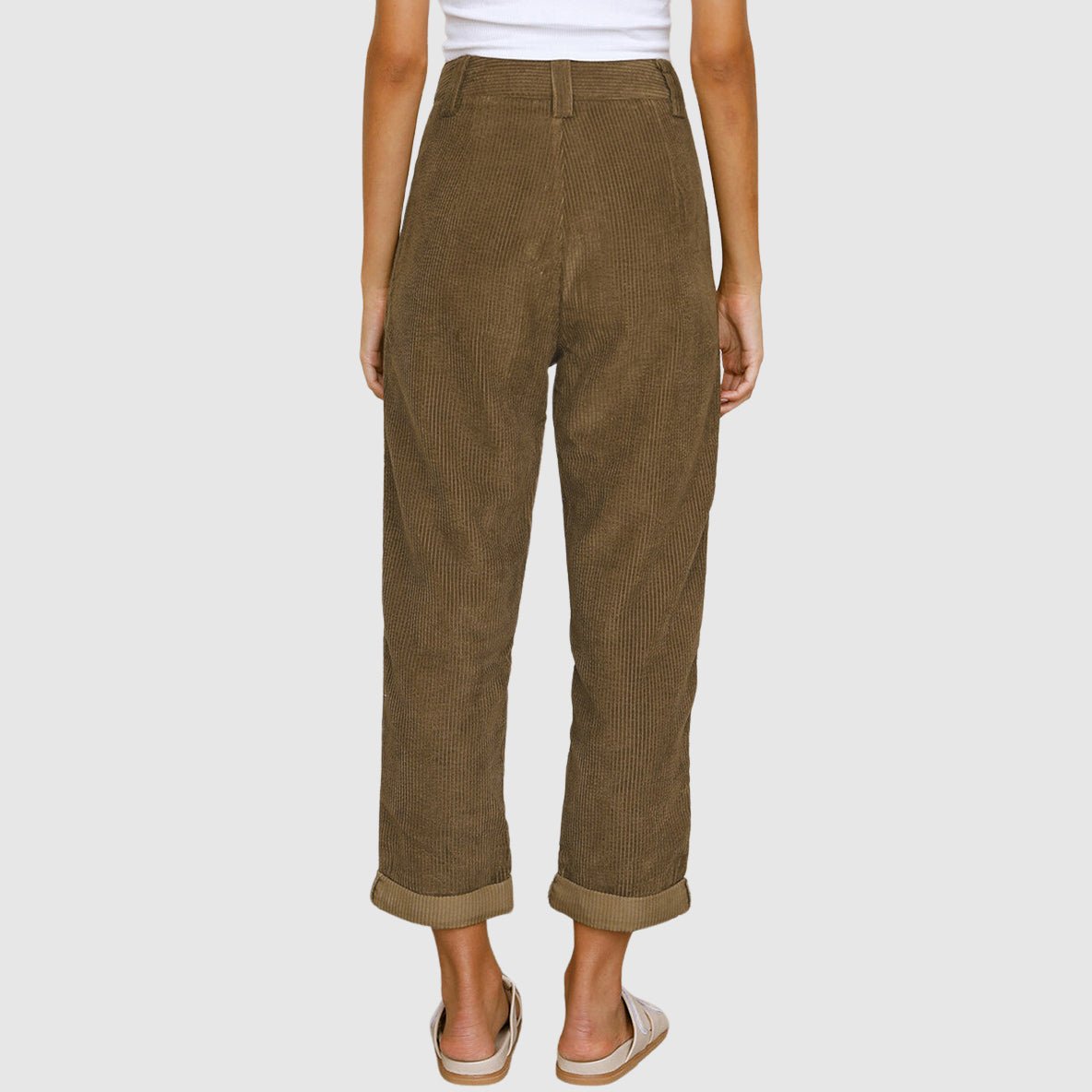 Juliet Bellamy Corduroy Crop Pants - Clarkandmorris