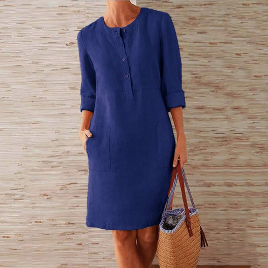 Juliet Bellamy Lightweight Tunic Dress - Clarkandmorris