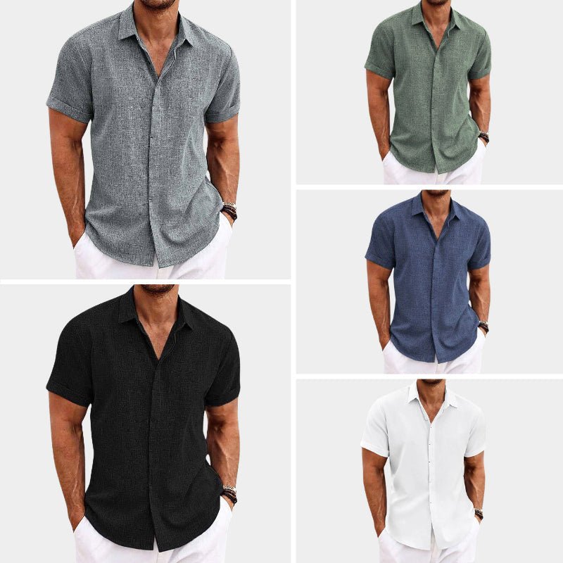 Liam Ford Belmont Linen Shirt - Clarkandmorris