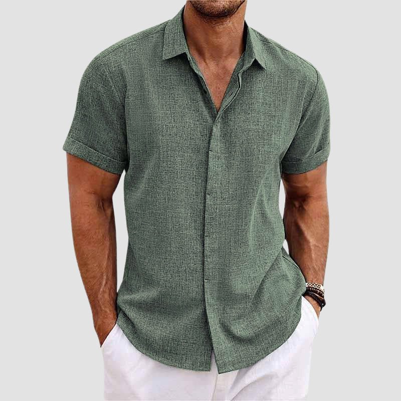 Liam Ford Belmont Linen Shirt - Clarkandmorris