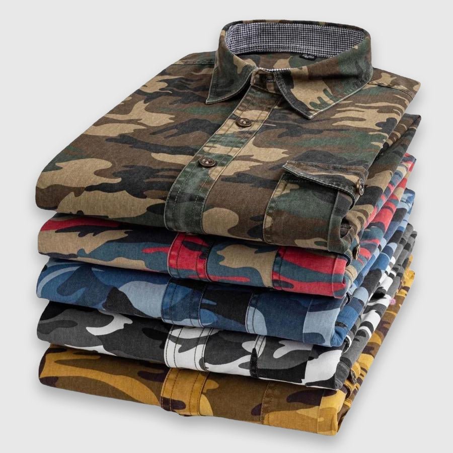 Liam Ford Classic Camouflage Shirt - Clarkandmorris
