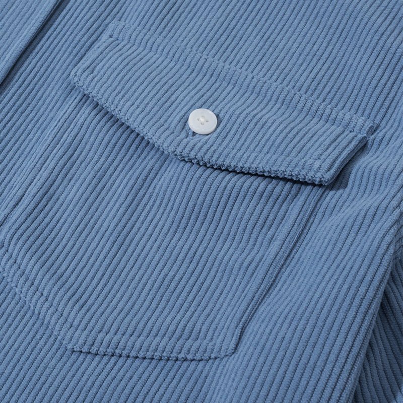 Liam Ford Corduroy Long Sleeve Shirt - Clarkandmorris
