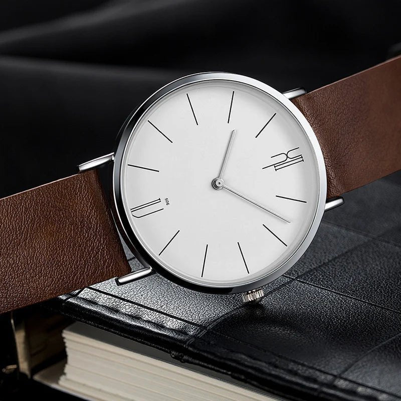 Liam Ford Leather Analog Watch - Clarkandmorris