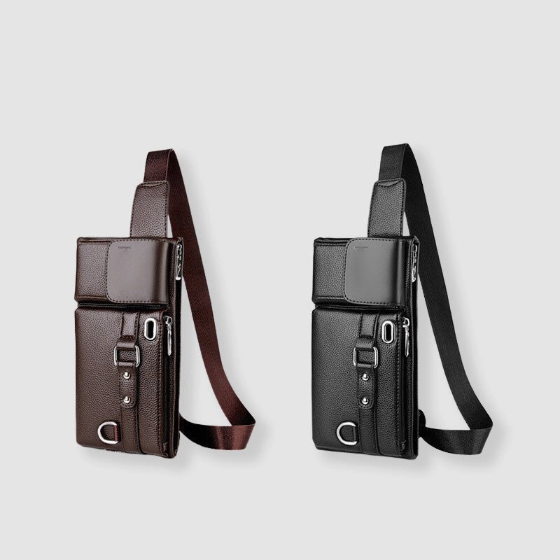 Liam Ford Leather Waist Bag - Clarkandmorris
