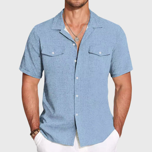 Luke Gray Island Style Shirt - Clarkandmorris