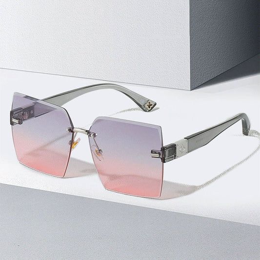 Mia Grant Rimless Sunglasses - Clarkandmorris