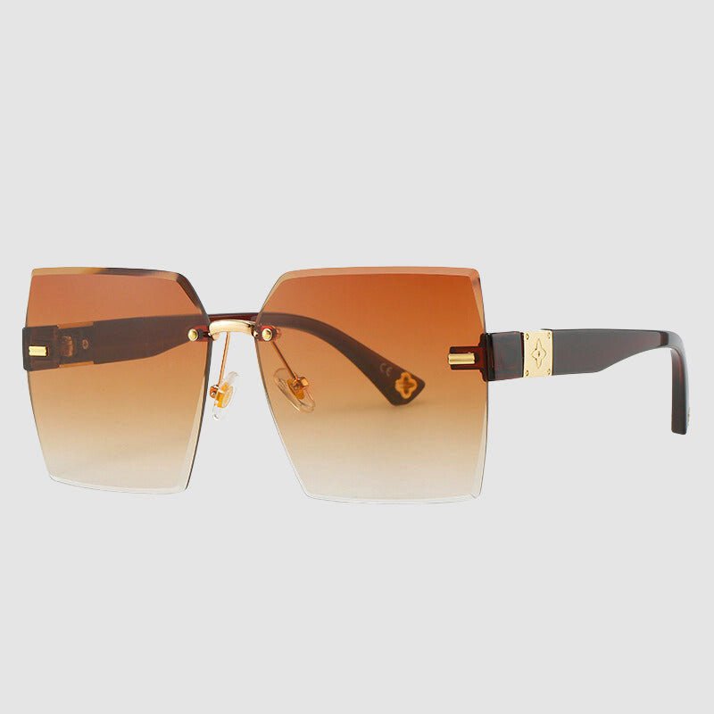 Mia Grant Rimless Sunglasses - Clarkandmorris