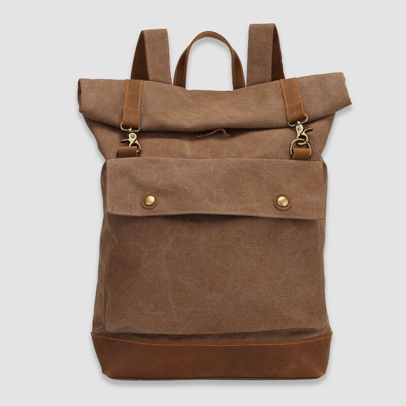Owen Blair Canvas Travel Backpack - Clarkandmorris