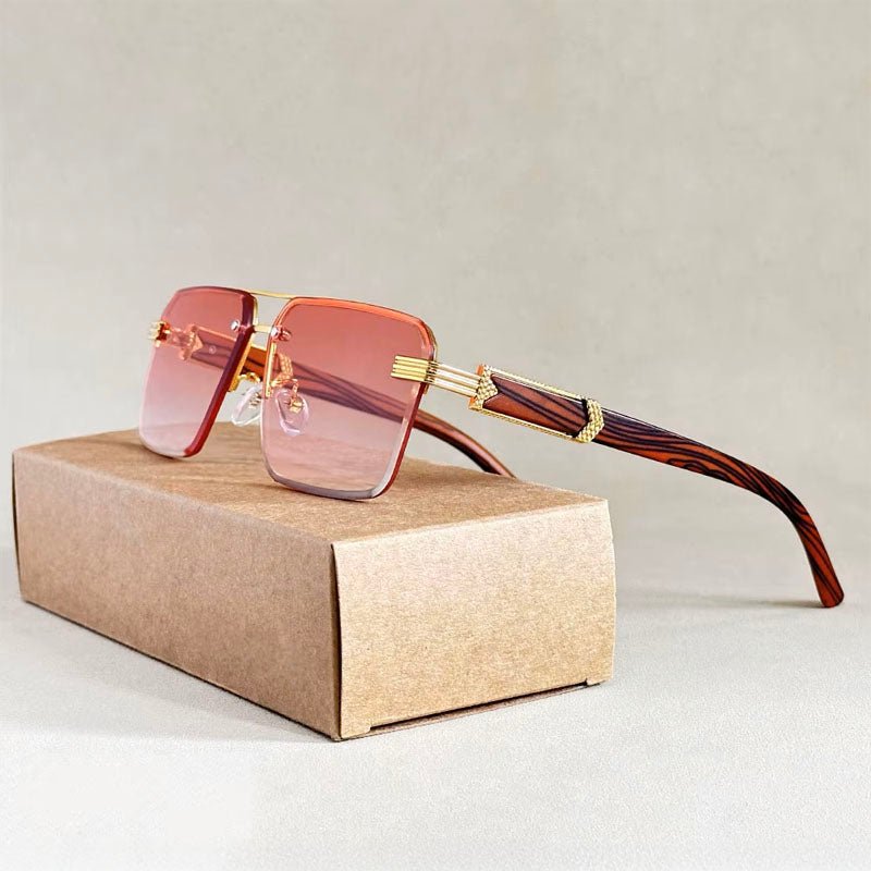 Porté Sol Rimless Sunglasses - Clarkandmorris