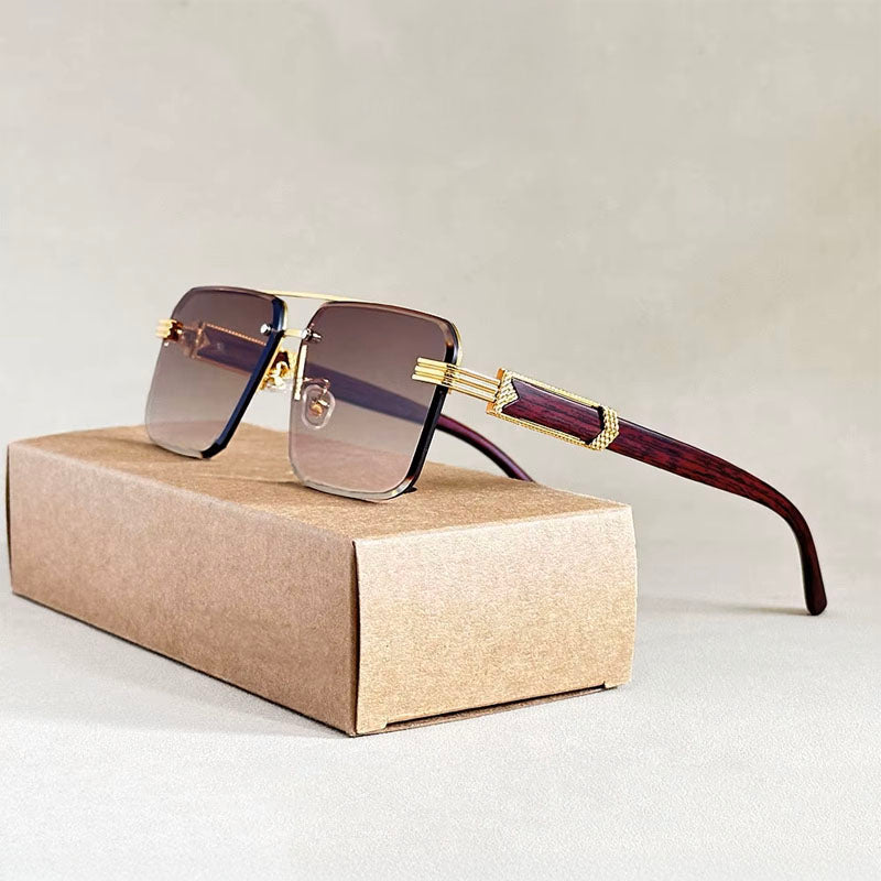 Porté Sol Rimless Sunglasses - Clarkandmorris