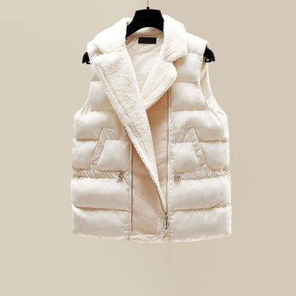 3 - Piece Set with Sweater, Pants and Puffer Vest for Women - Clarkandmorris