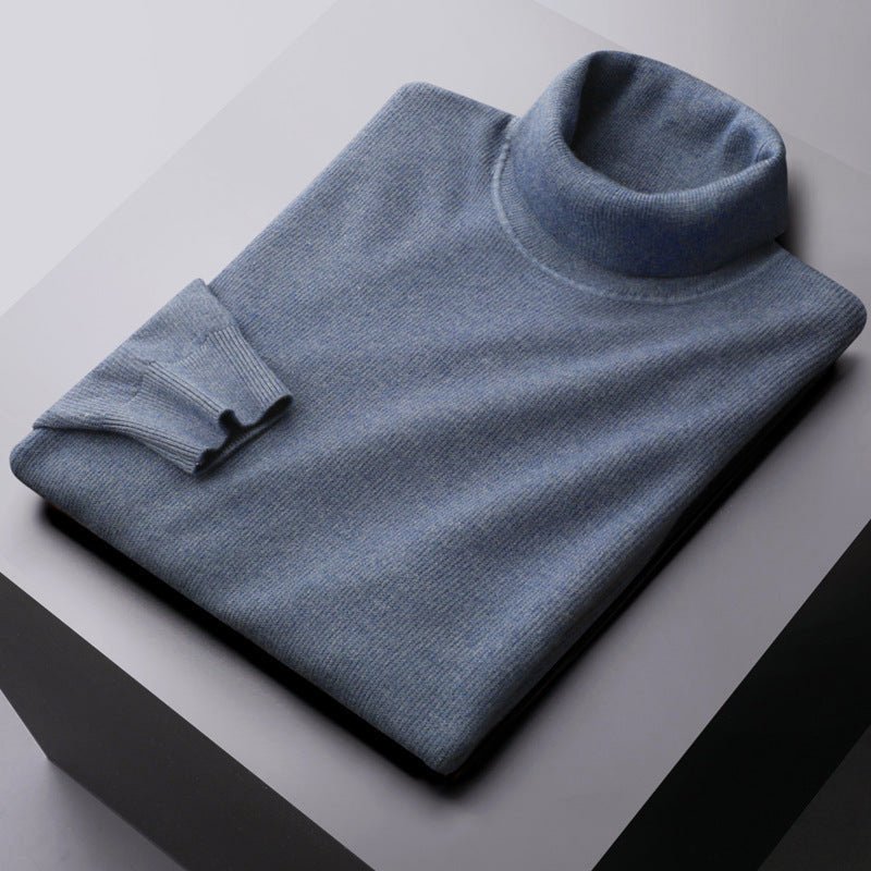 Fine - Knit Turtleneck Sweater for Men - Clarkandmorris