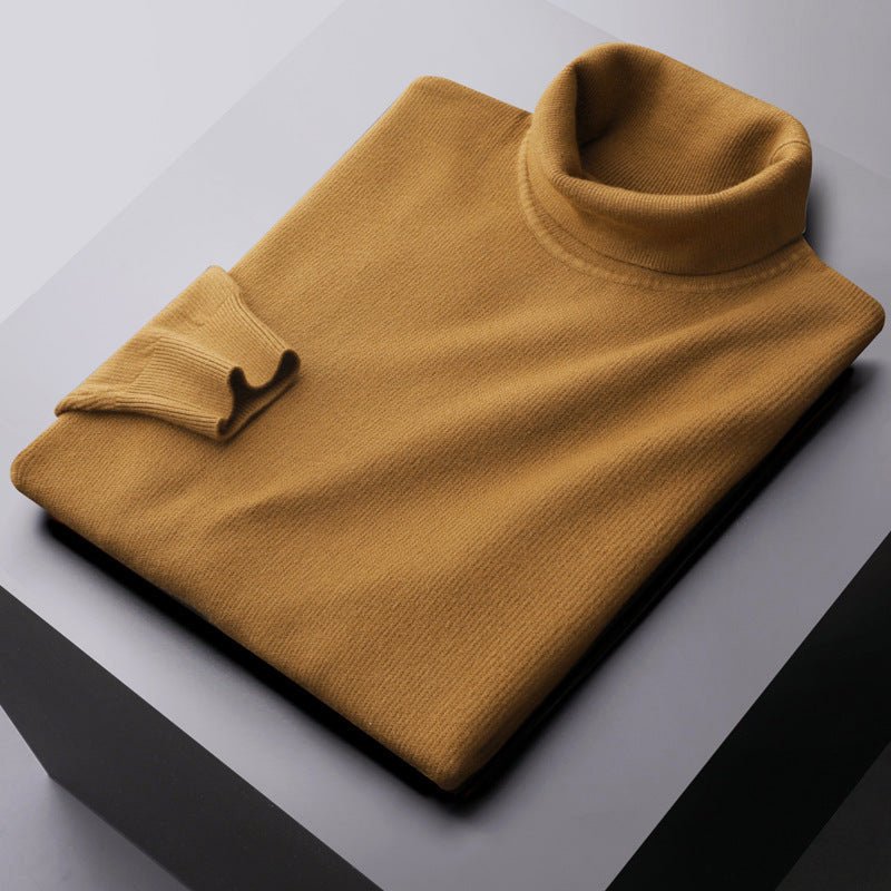 Fine - Knit Turtleneck Sweater for Men - Clarkandmorris
