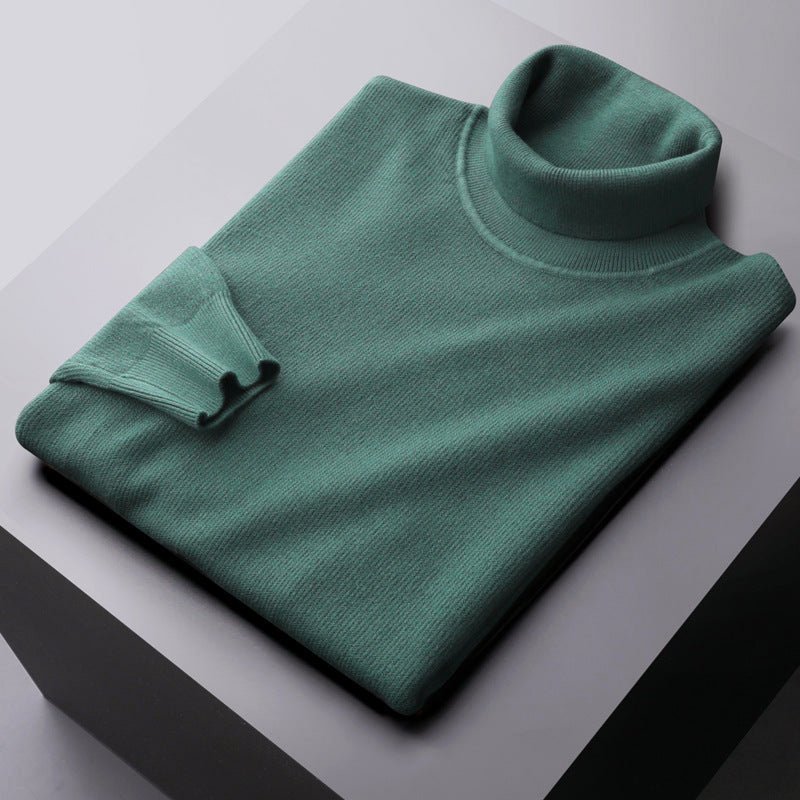 Fine - Knit Turtleneck Sweater for Men - Clarkandmorris