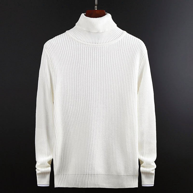 Ribbed Loose - Fit Turtleneck Sweater for Men - Clarkandmorris