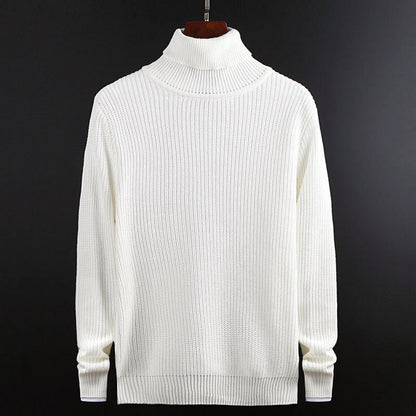 Ribbed Loose - Fit Turtleneck Sweater for Men - Clarkandmorris
